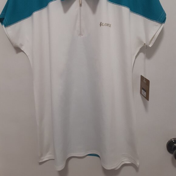 Nancy Lopez Desert Dry Ladies Golf Polo shirt Size L - Picture 3 of 10